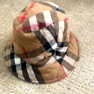 Burberry nova check bucket hat